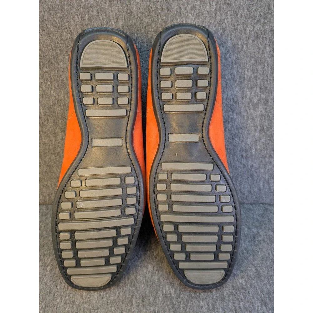 Steve Madden Chatham Orange Nubuck Driving Loafers Men’s Size 13 NIB
